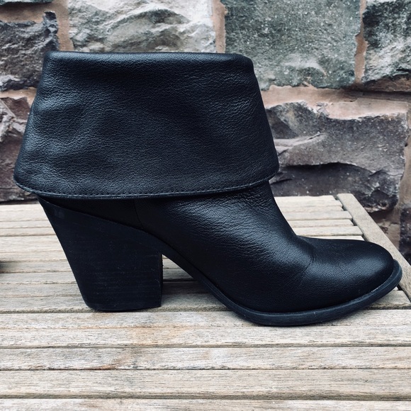fold down ankle boots